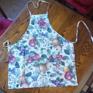 Floral apron NWOT
